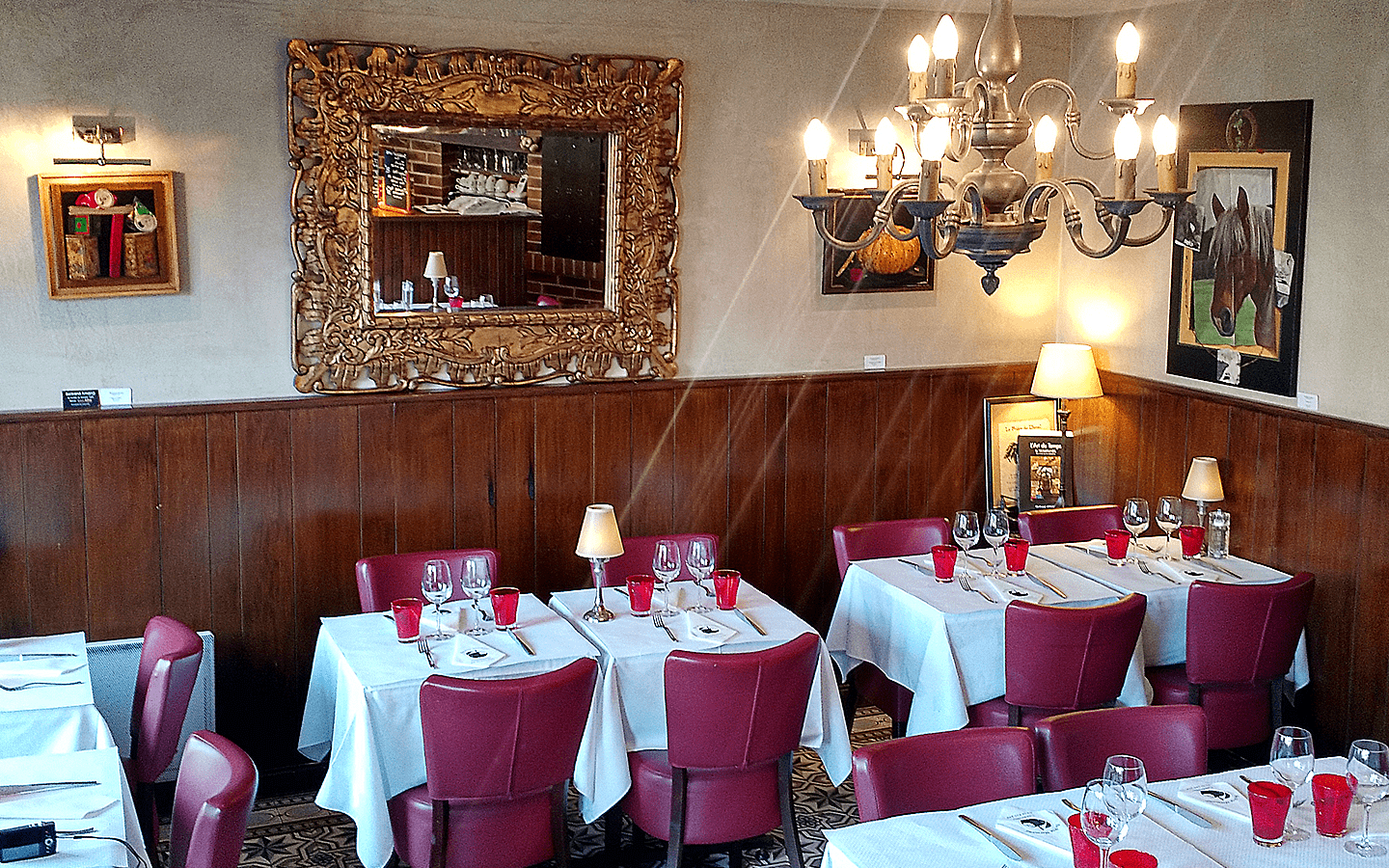 salle principale restaurant Au P'tit Normand